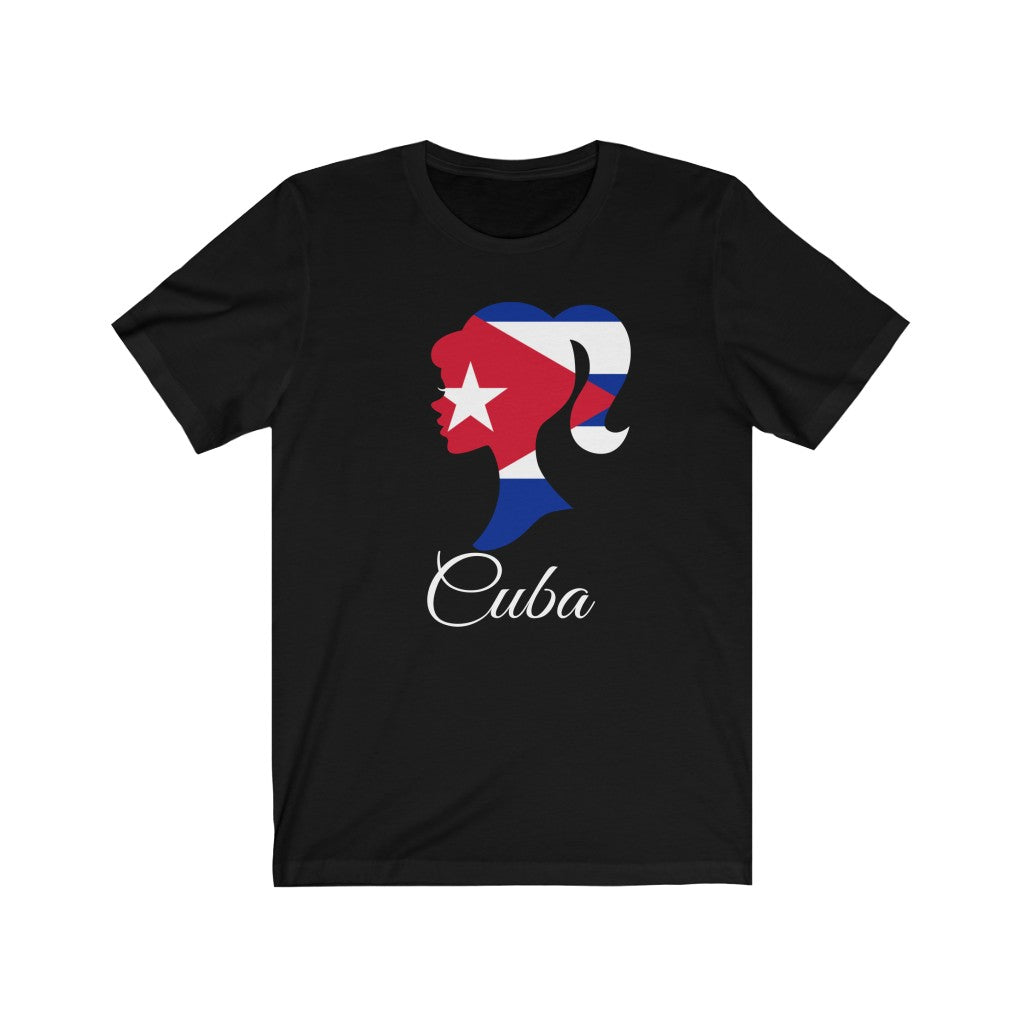 Cuba Girl Flag Premium Tee 2 - Unisex