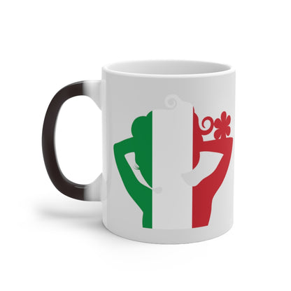 Italy Lady Color Changing Mug