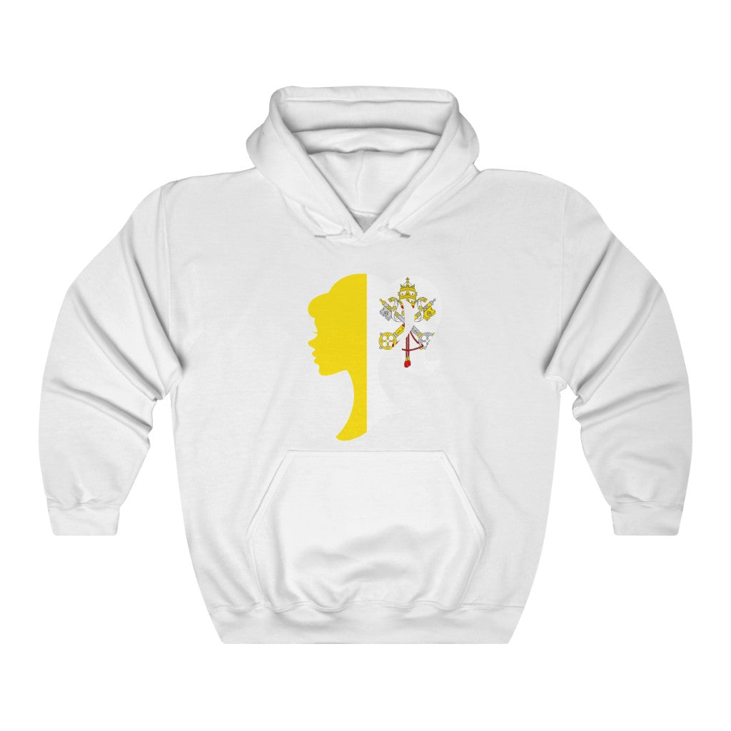 Holy See Girl Flag Hoodie Sweatshirt - Unisex