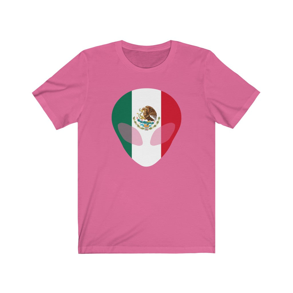 Mexico Alien Flag Premium Tee - Unisex