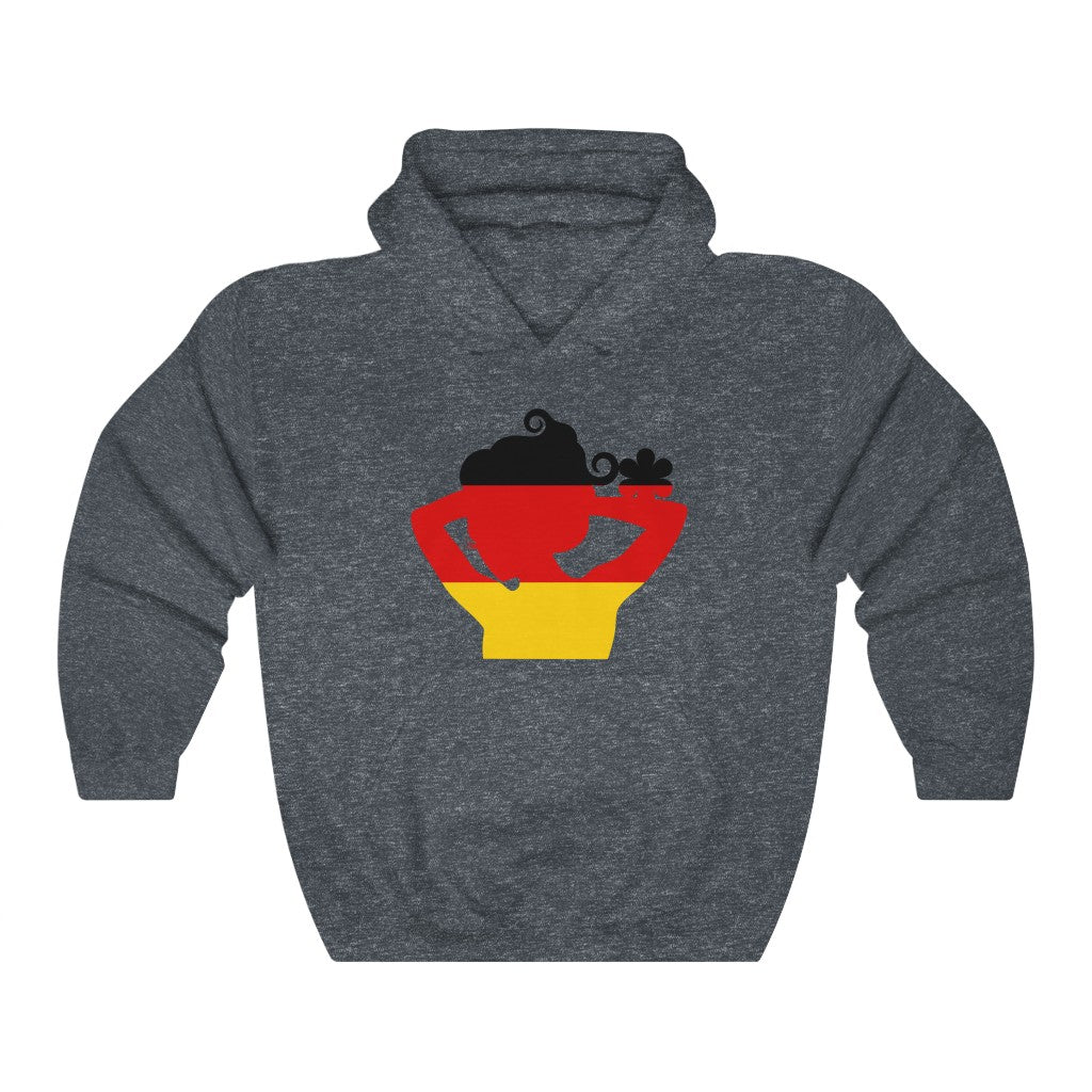 Germany Lady Flag Hoodie Sweatshirt - Unisex