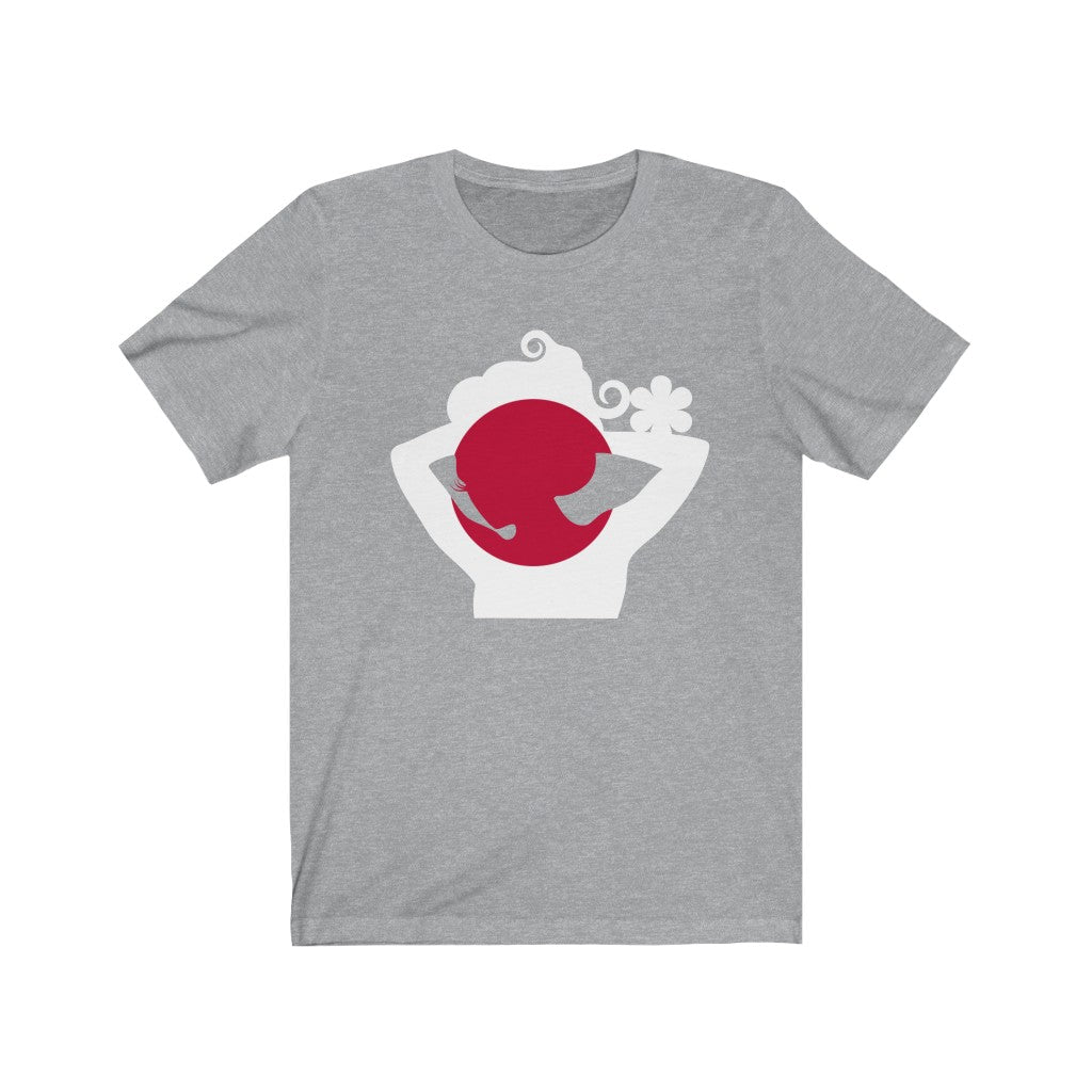 Japan Lady Flag Premium Tee - Unisex