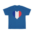 France Heart Flag Standard Tee - Unisex