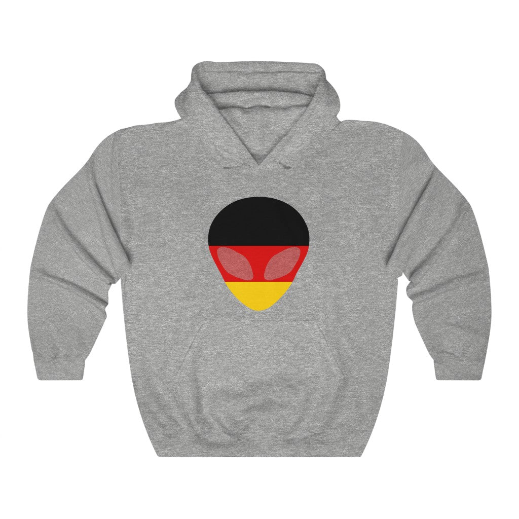 Germany Alien Flag Hoodie Sweatshirt - Unisex