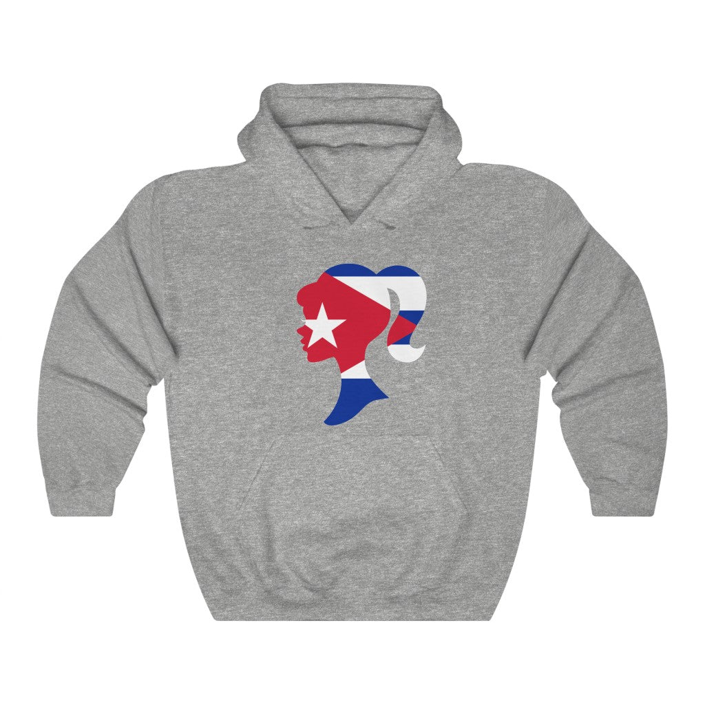 Cuba Girl Flag Hoodie Sweatshirt - Unisex