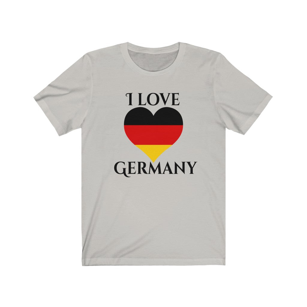Germany Heart Flag Premium Tee 1 - Unisex