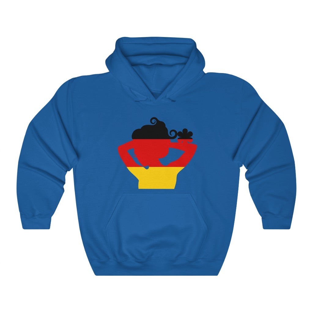 Germany Lady Flag Hoodie Sweatshirt - Unisex