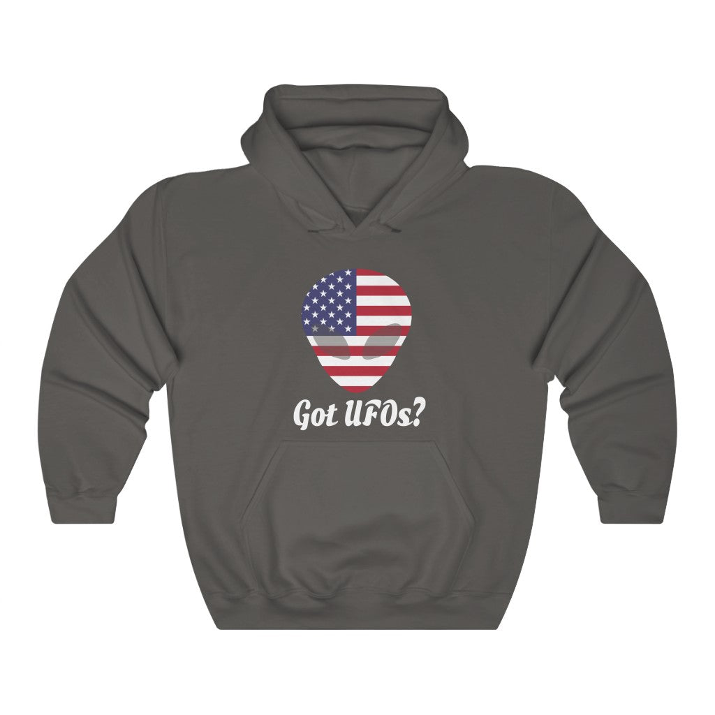 United States Got UFOs Flag Hoodie Sweatshirt 2 - Unisex
