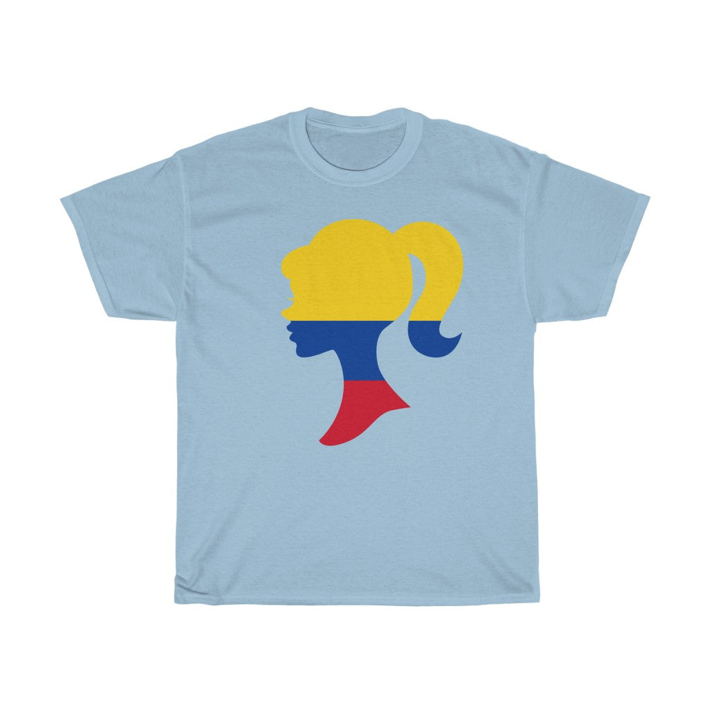 Colombia Girl Flag Standard Tee - Unisex