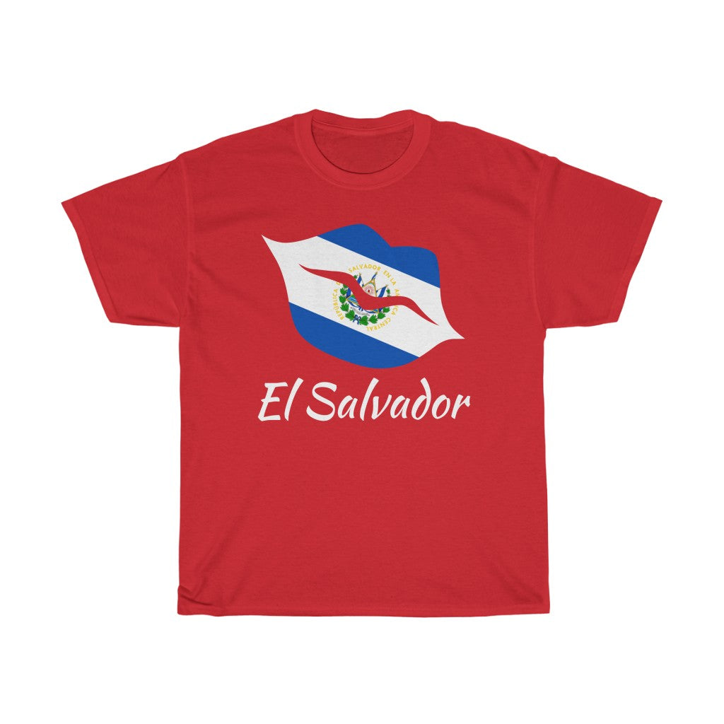 El Salvador Lips Flag Standard Tee 2 - Unisex