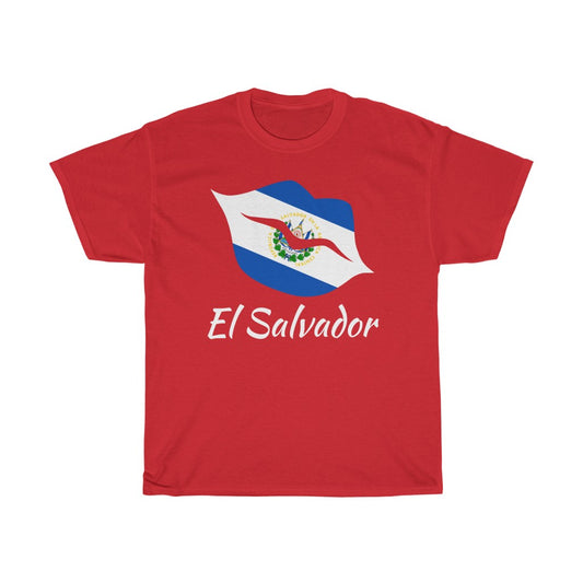 El Salvador Lips Flag Standard Tee 2 - Unisex