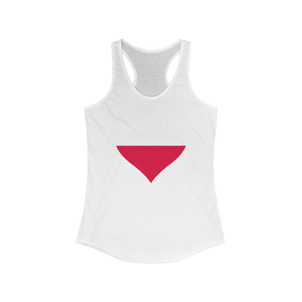 Poland Heart Flag Tank - Women