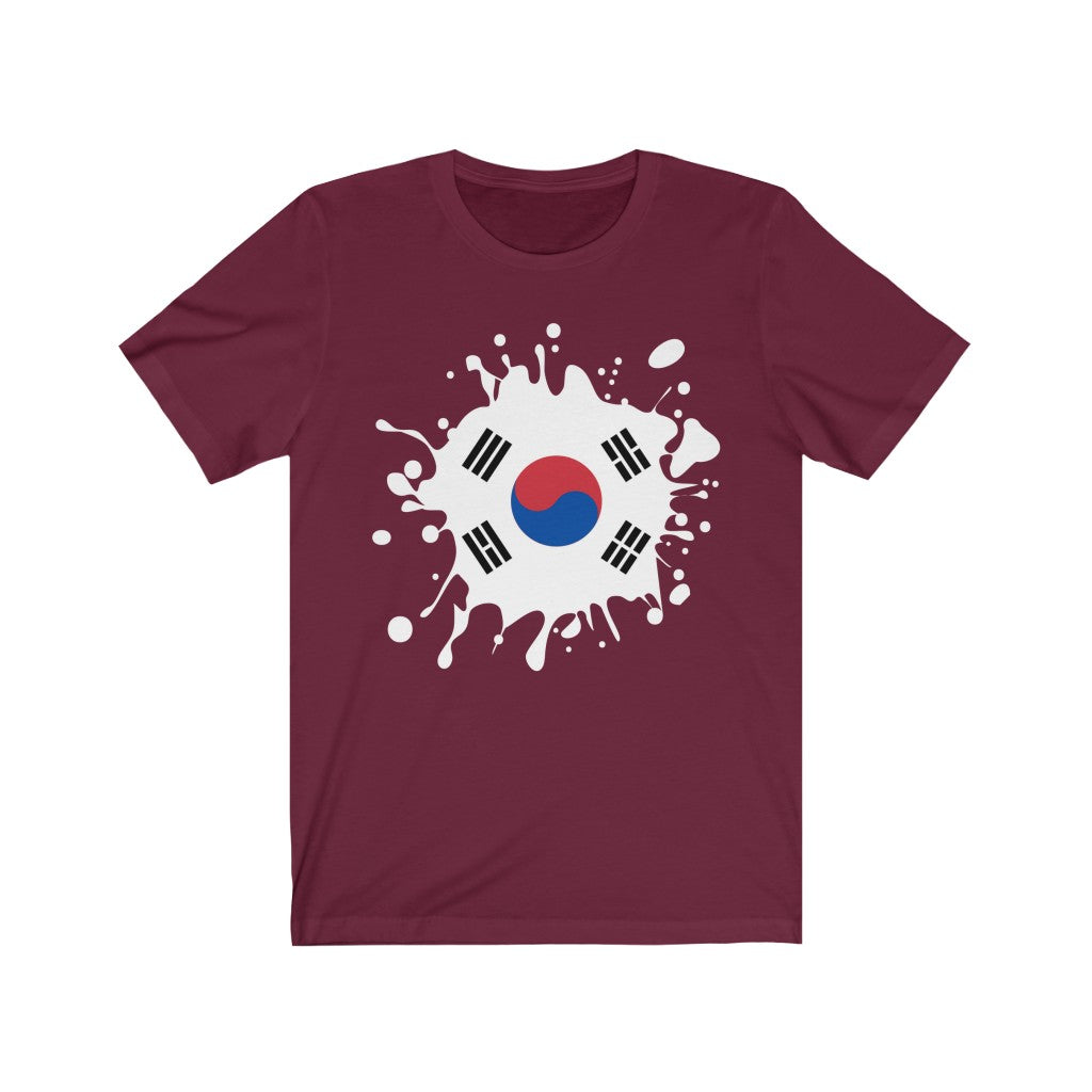 South Korea Splat Flag Premium Tee - Unisex
