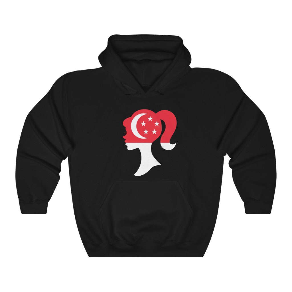 Singapore Girl Flag Hoodie Sweatshirt - Unisex