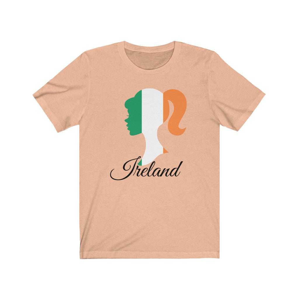Ireland Girl Flag Premium Tee 1 - Unisex