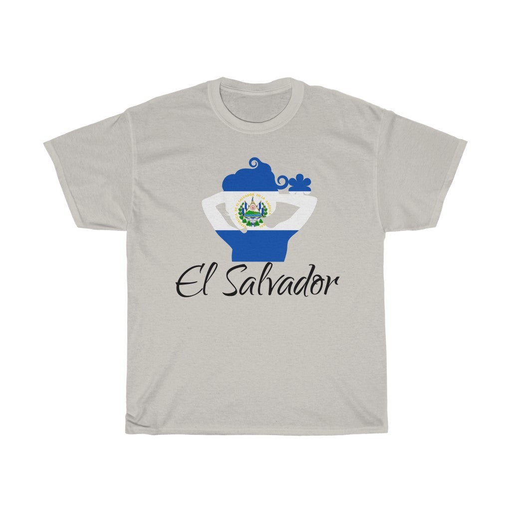 El Salvador Lady Flag Standard Tee 1 - Unisex