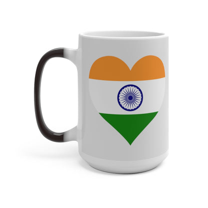 India Heart Color Changing Mug