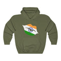 India Lips Flag Hoodie Sweatshirt - Unisex