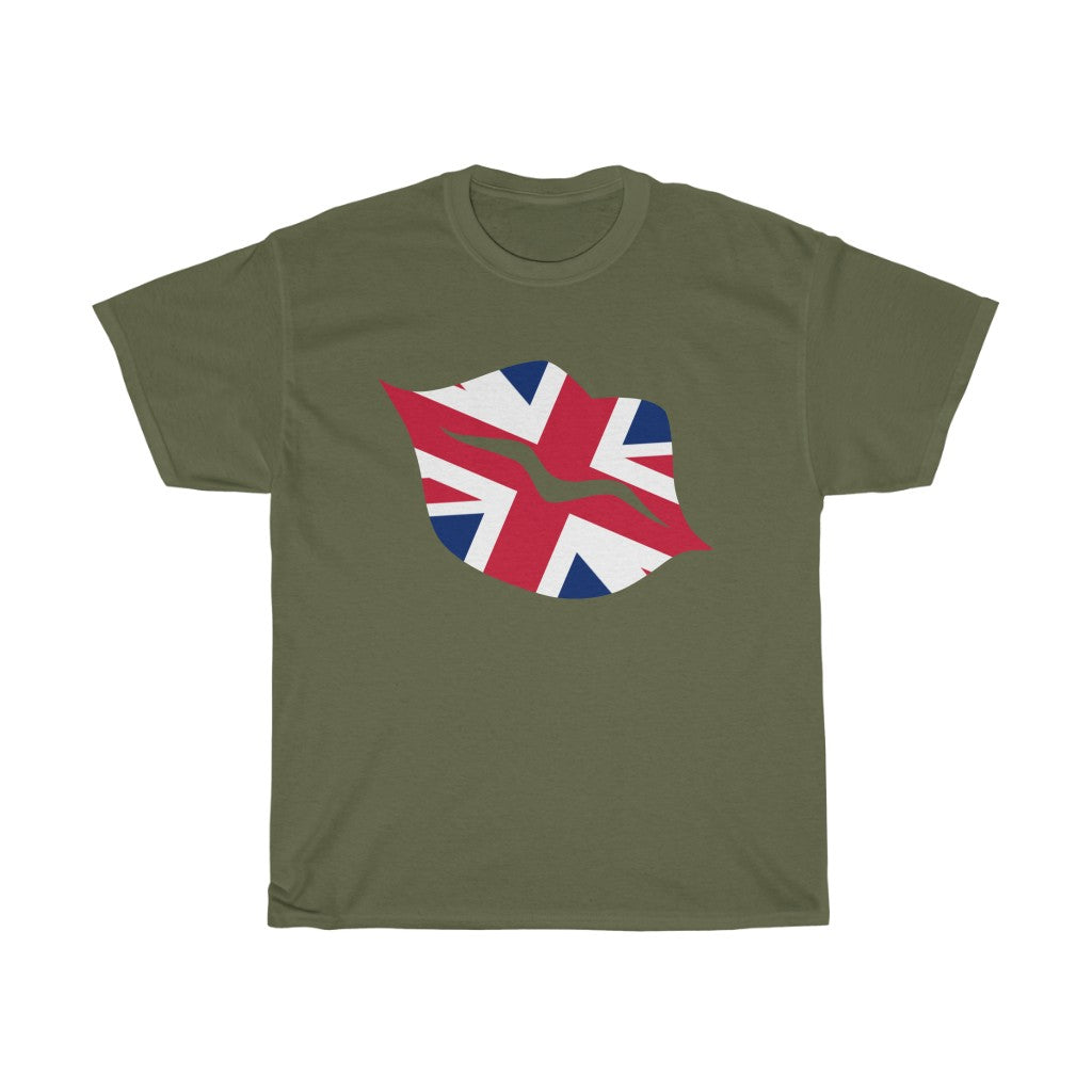 United Kingdom Lips Flag Standard Tee - Unisex