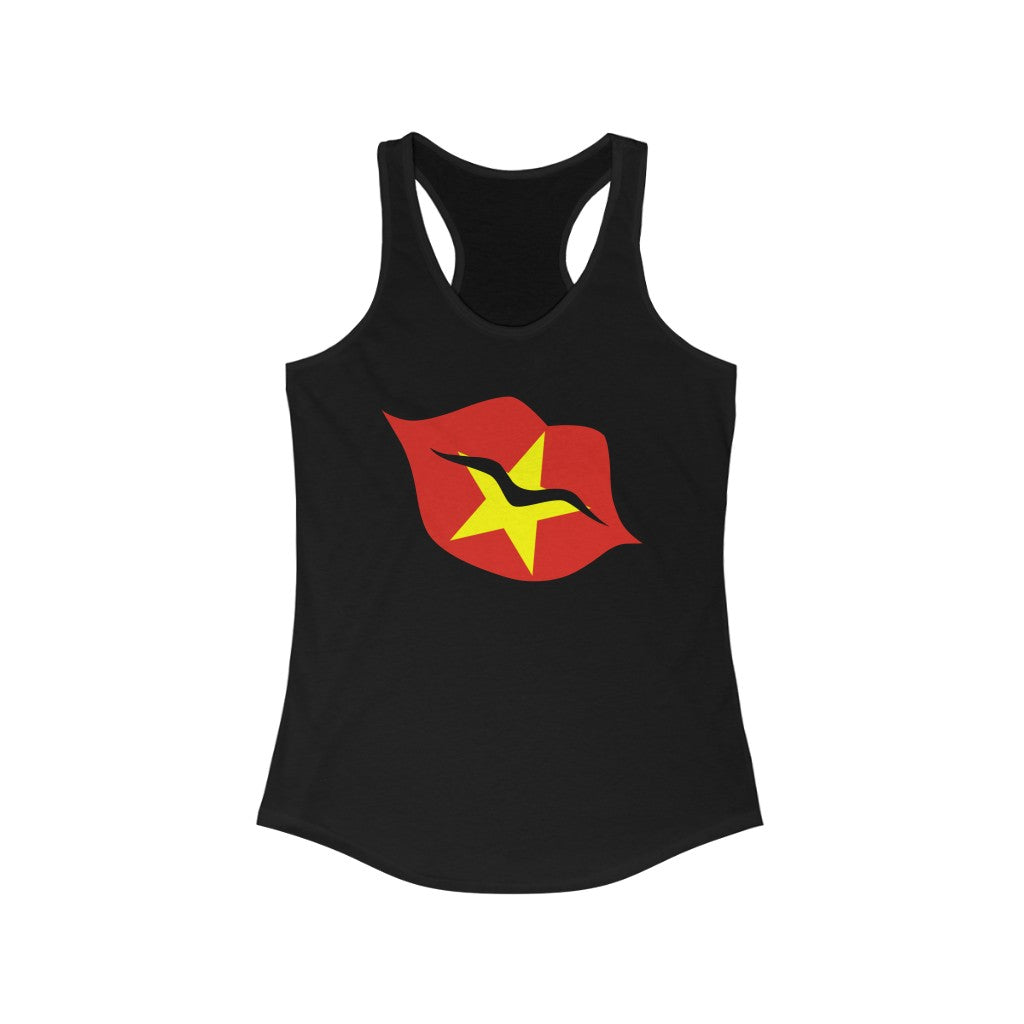 Vietnam Lips Flag Tank - Women