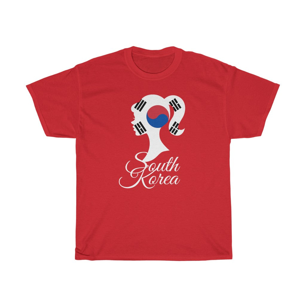 South Korea Girl Flag Standard Tee 2 - Unisex