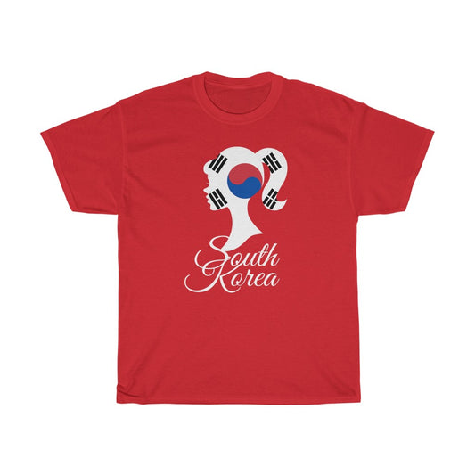 South Korea Girl Flag Standard Tee 2 - Unisex