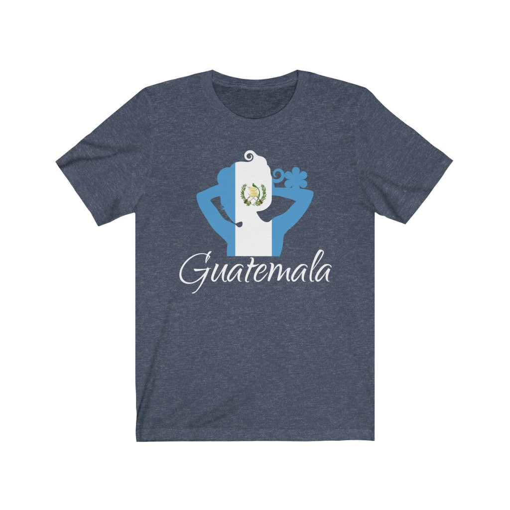 Guatemala Lady Flag Premium Tee 2 - Unisex