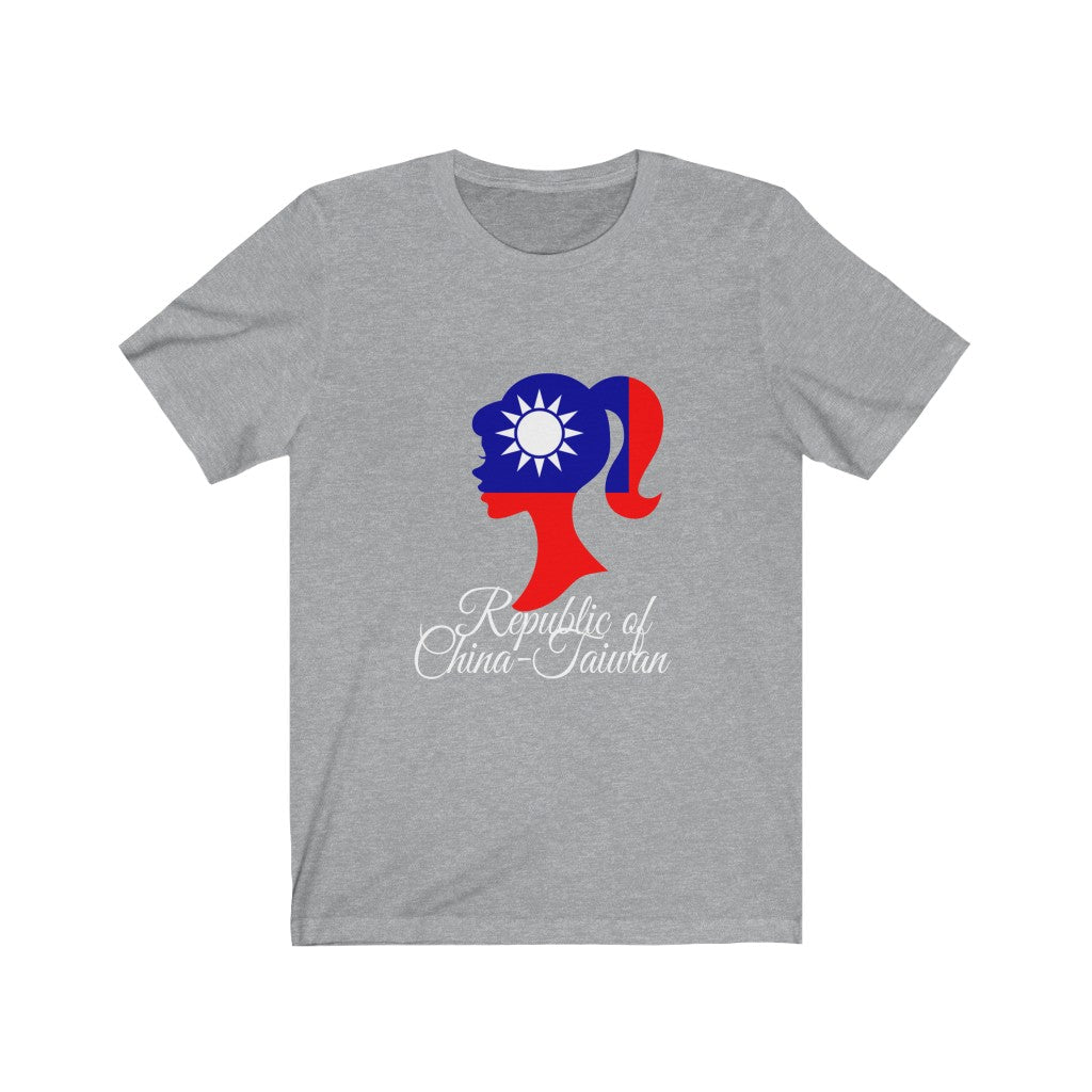 Republic of China - Taiwan Girl Flag Premium Tee 2 - Unisex