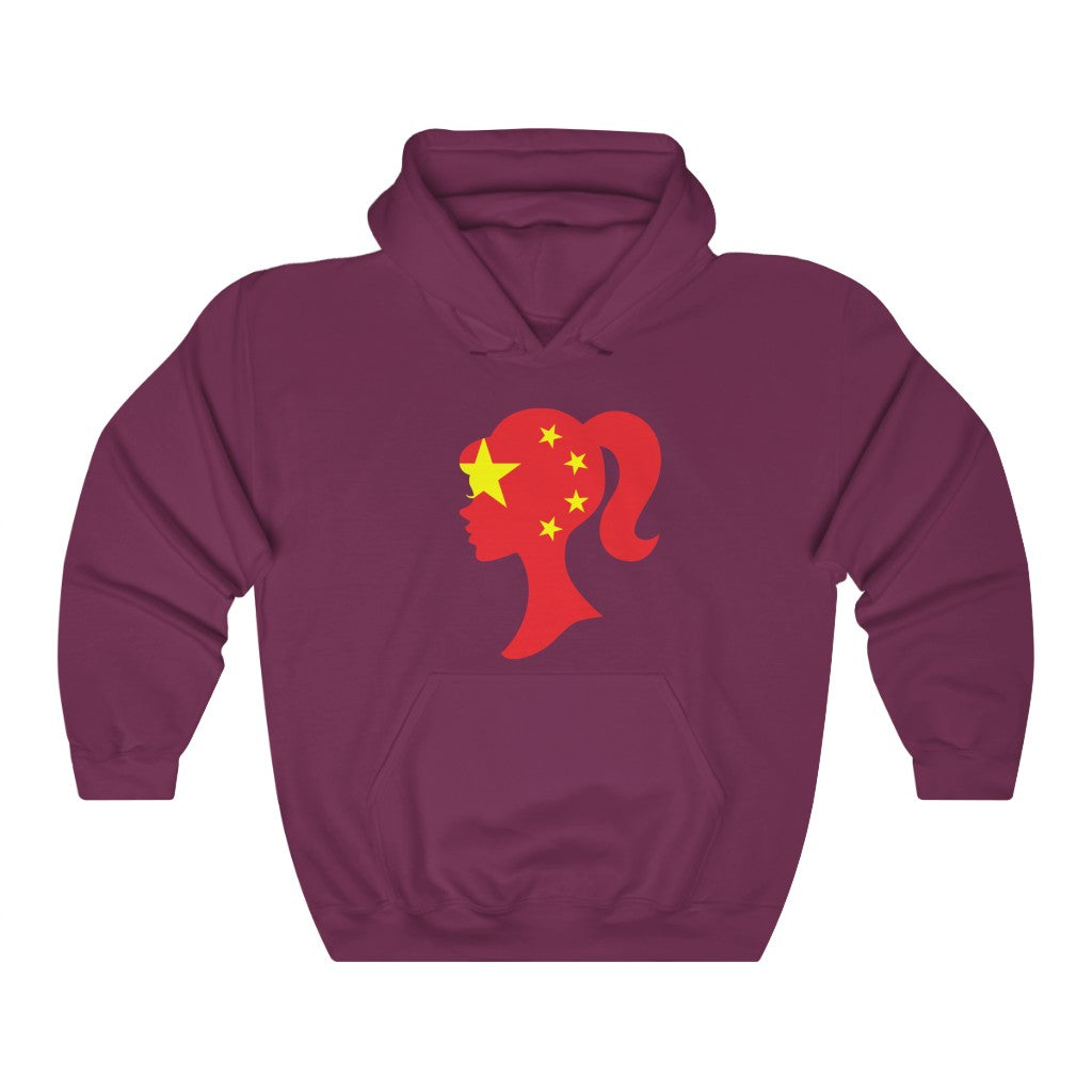 China Girl Flag Hoodie Sweatshirt - Unisex