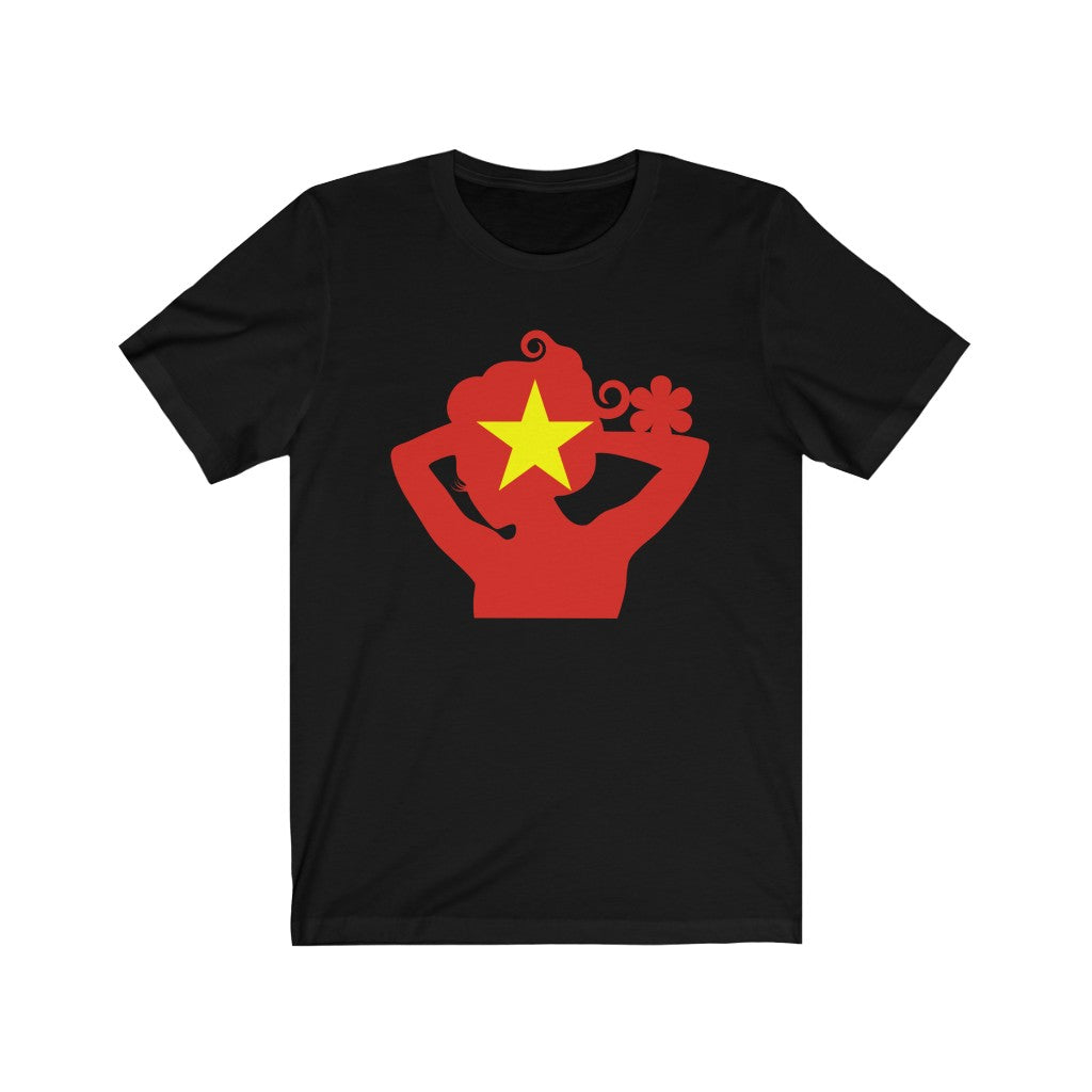 Vietnam Lady Flag Premium Tee - Unisex