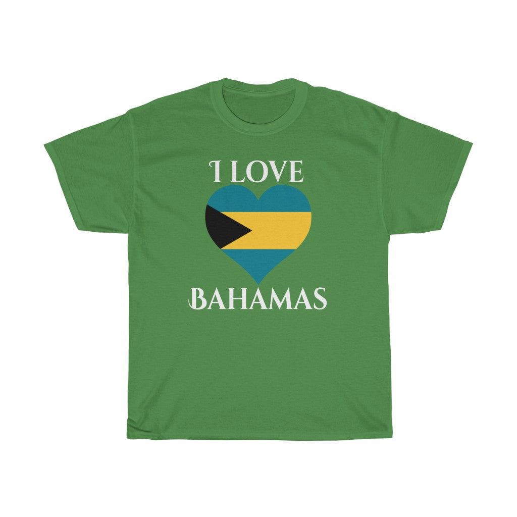 Bahamas Heart Flag Standard Tee 2 - Unisex