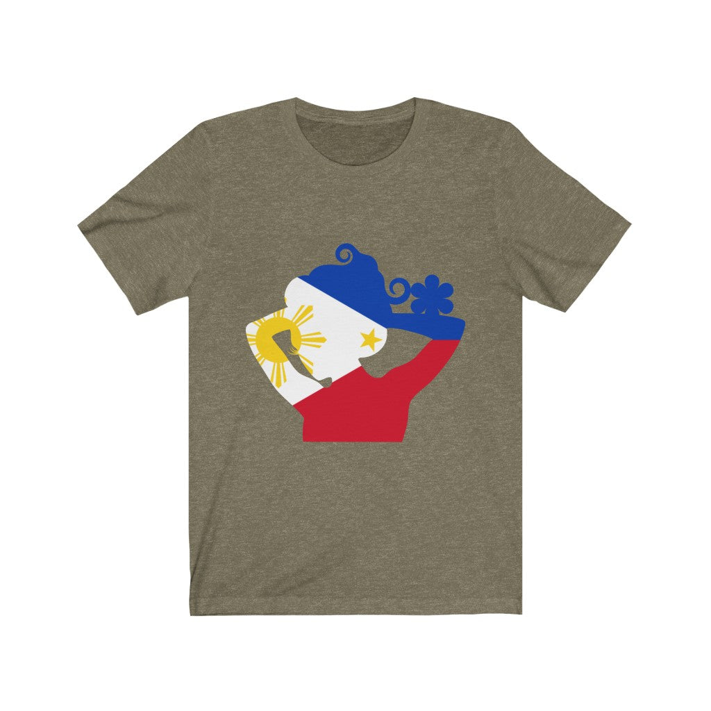 Philippines Lady Flag Premium Tee - Unisex