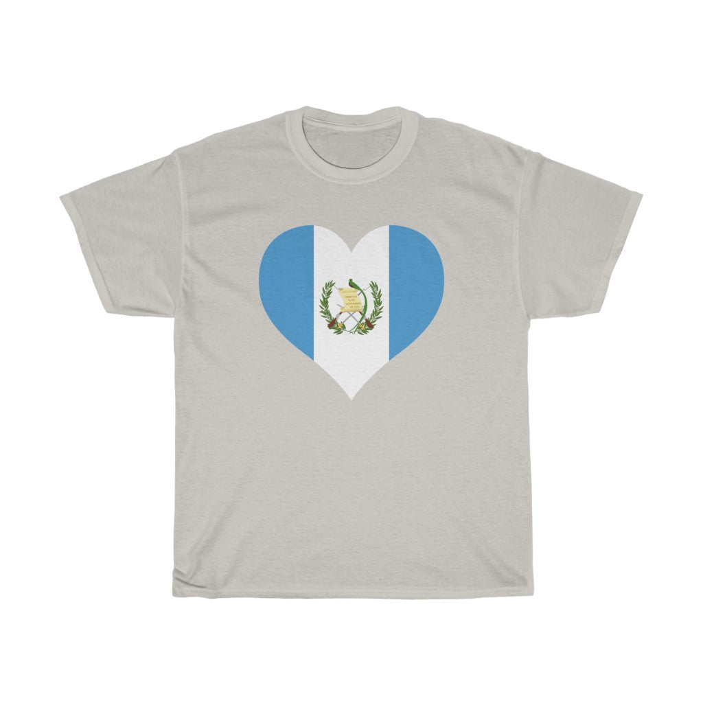 Guatemala Heart Flag Standard Tee - Unisex