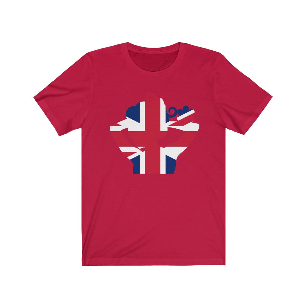 United Kingdom Lady Flag Premium Tee - Unisex