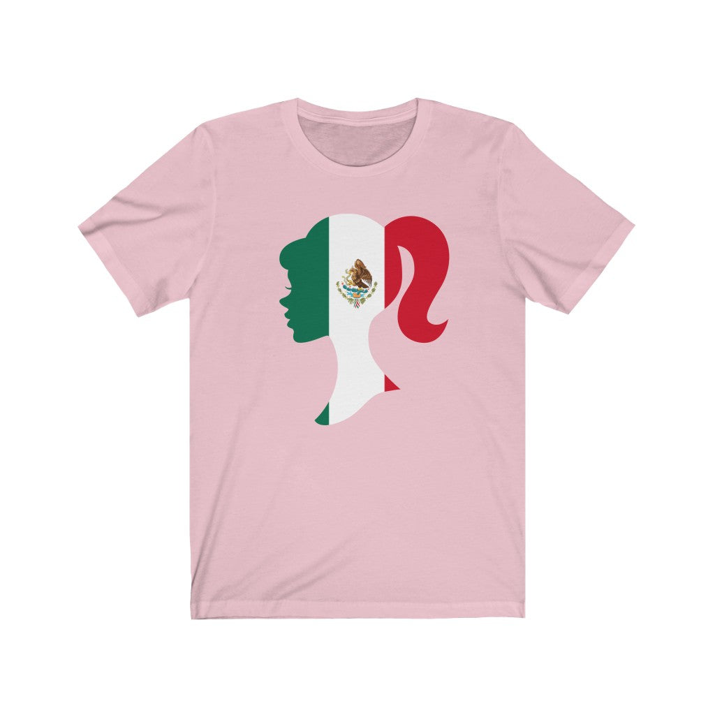 Mexico Girl Flag Premium Tee - Unisex