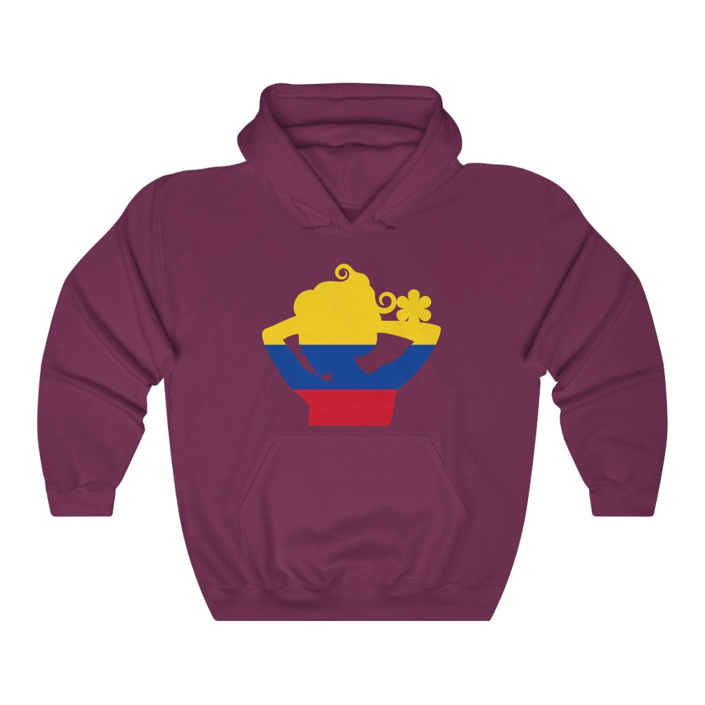 Colombia Lady Flag Hoodie Sweatshirt - Unisex