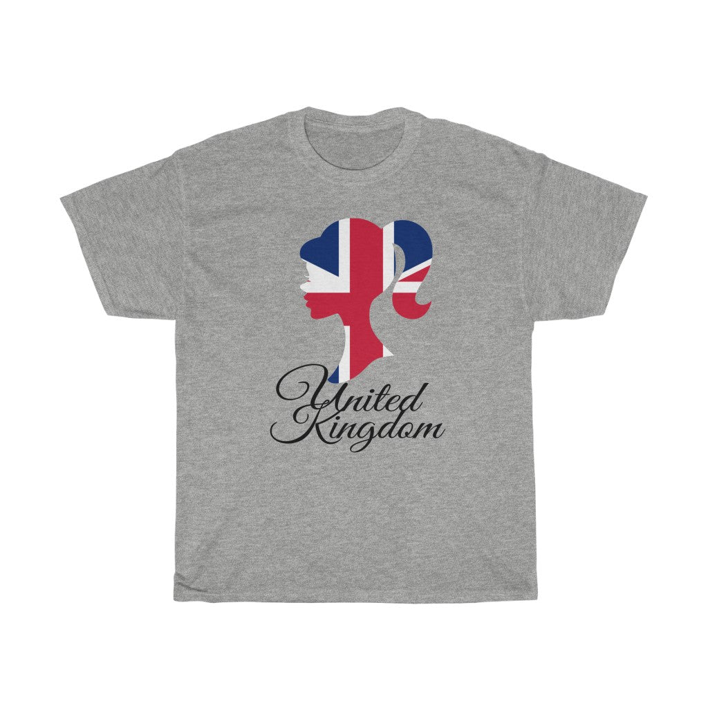 United Kingdom Girl Flag Standard Tee 1 - Unisex