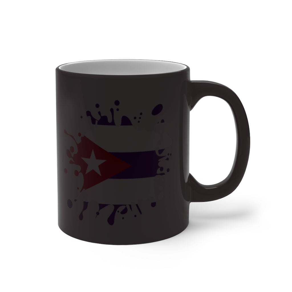 Cuba Splat Color Changing Mug