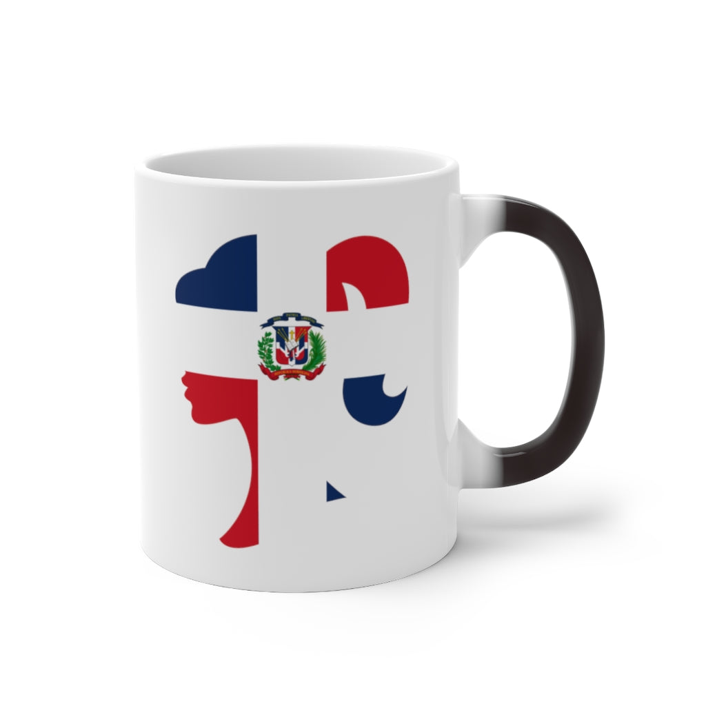 Dominican Republic Girl Color Changing Mug