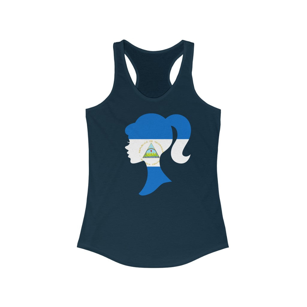 Nicaragua Girl Flag Tank - Women