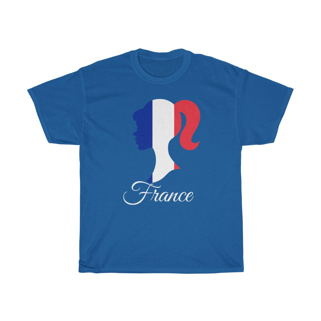France Girl Flag Standard Tee 2 - Unisex