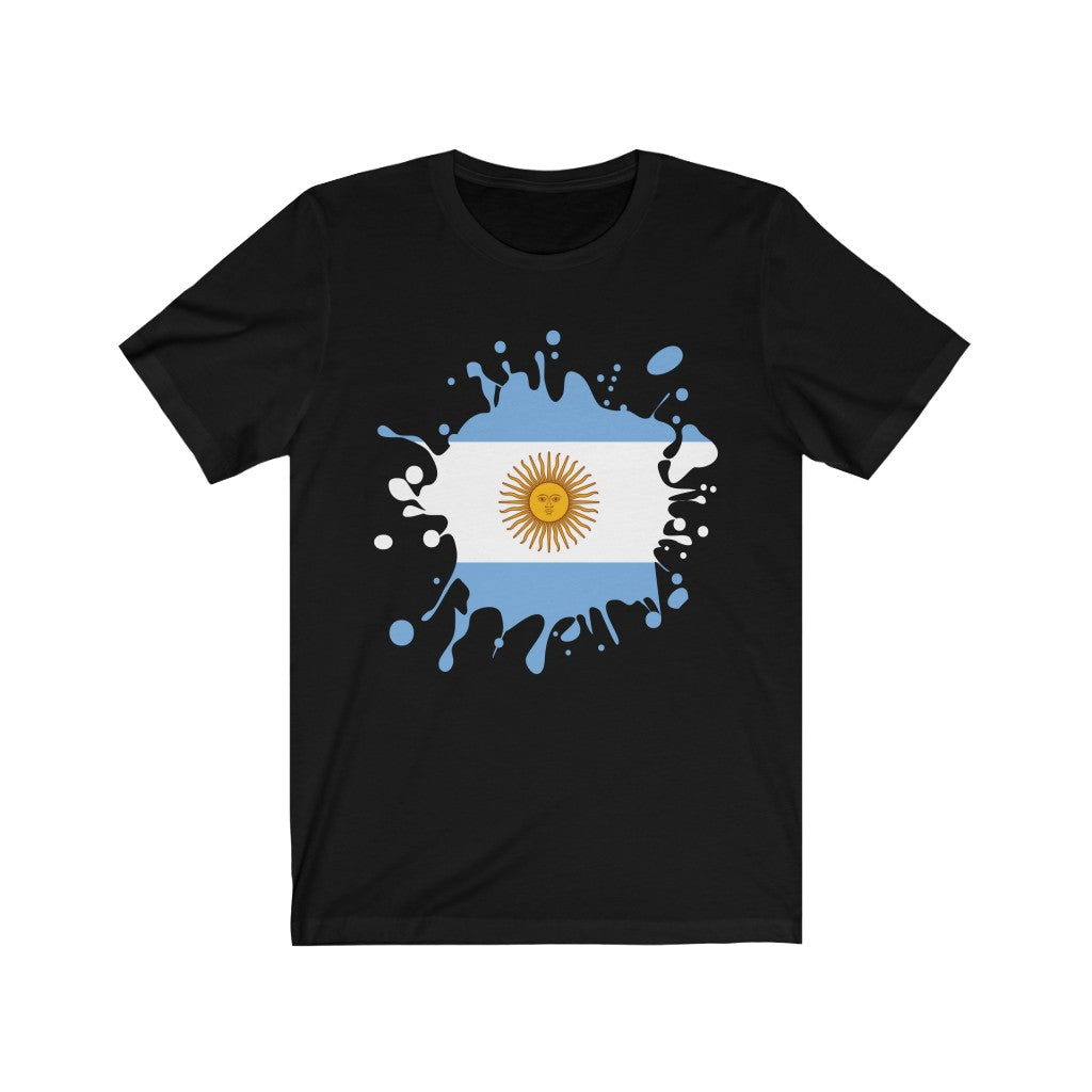 Argentina Splat Flag Premium Tee - Unisex