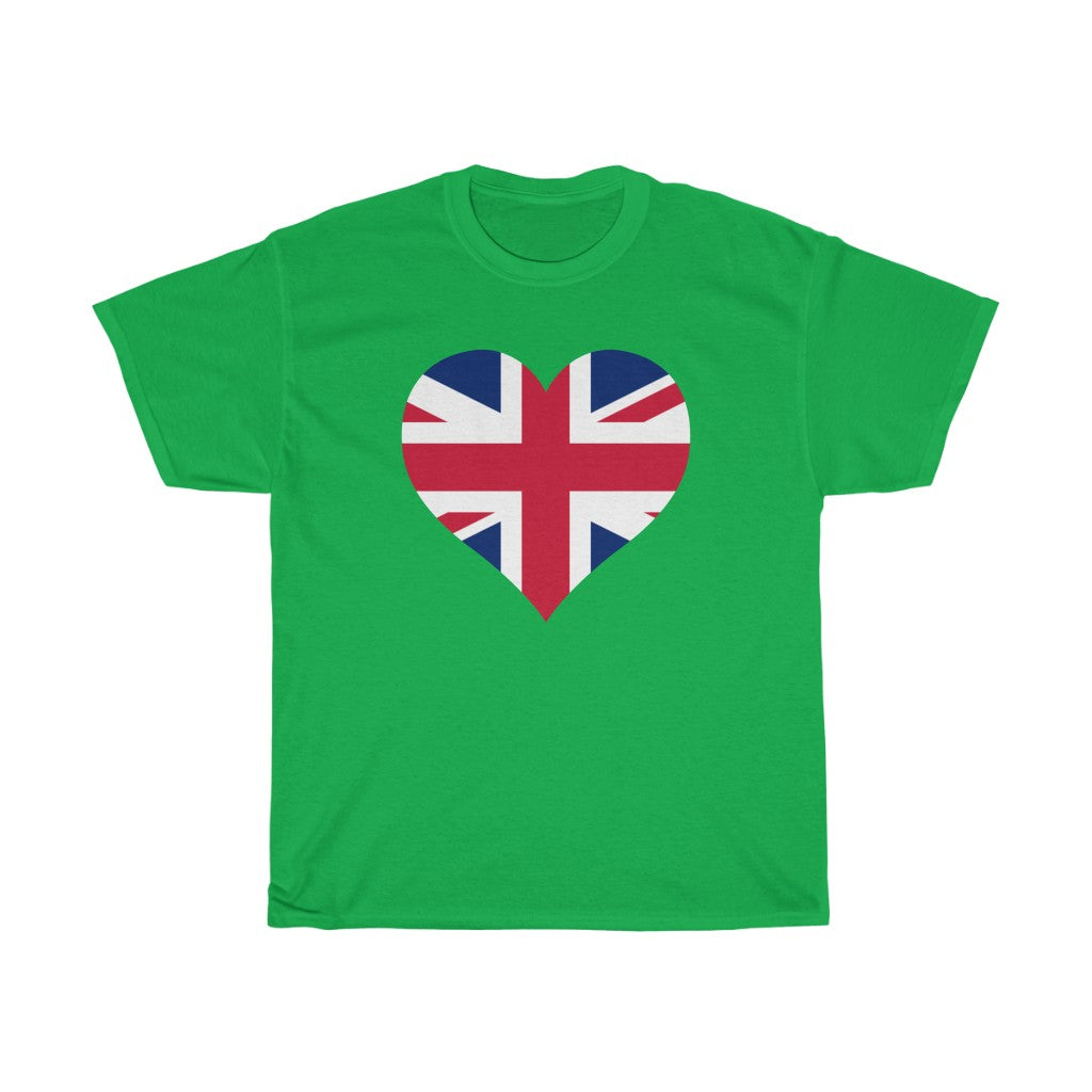 United Kingdom Heart Flag Standard Tee - Unisex