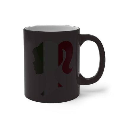 Italy Girl Color Changing Mug