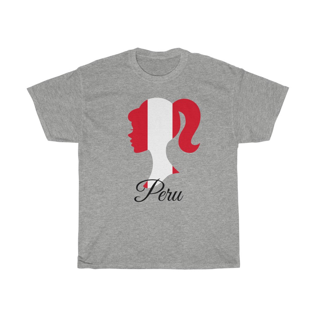 Peru Girl Flag Standard Tee 1 - Unisex