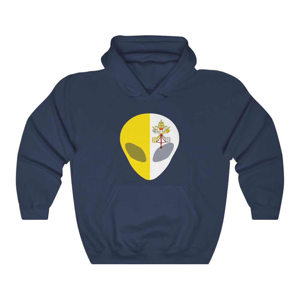 Holy See Alien Flag Hoodie Sweatshirt - Unisex