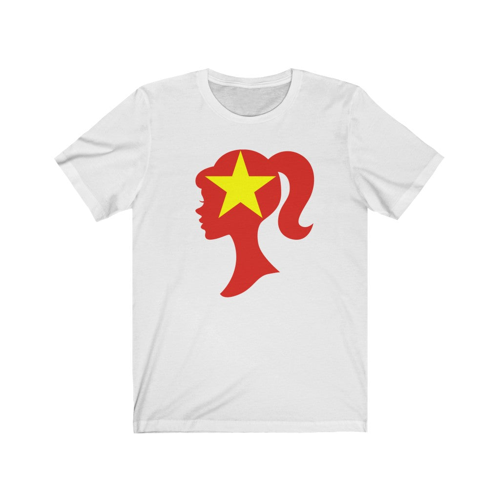 Vietnam Girl Flag Premium Tee - Unisex