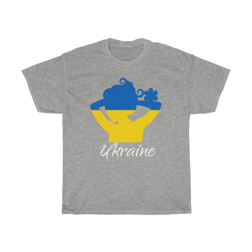 Ukraine Lady Flag Standard Tee 2 - Unisex