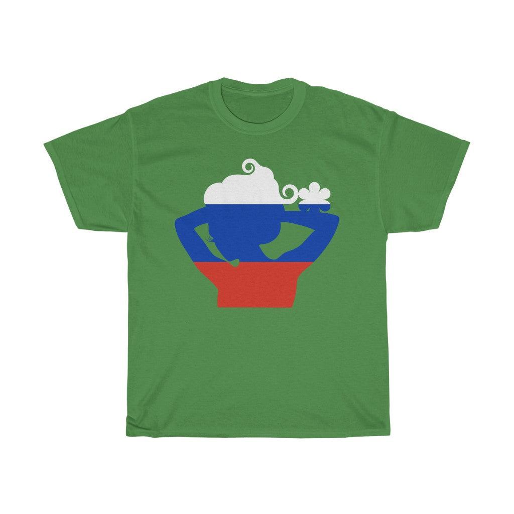 Russia Lady Flag Standard Tee - Unisex