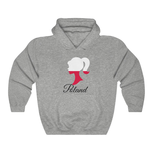 Poland Girl Flag Hoodie Sweatshirt 1 - Unisex
